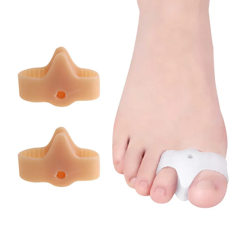 Toe Spreader Separator Bunion Corrector Straightener 2pcs - 1pair