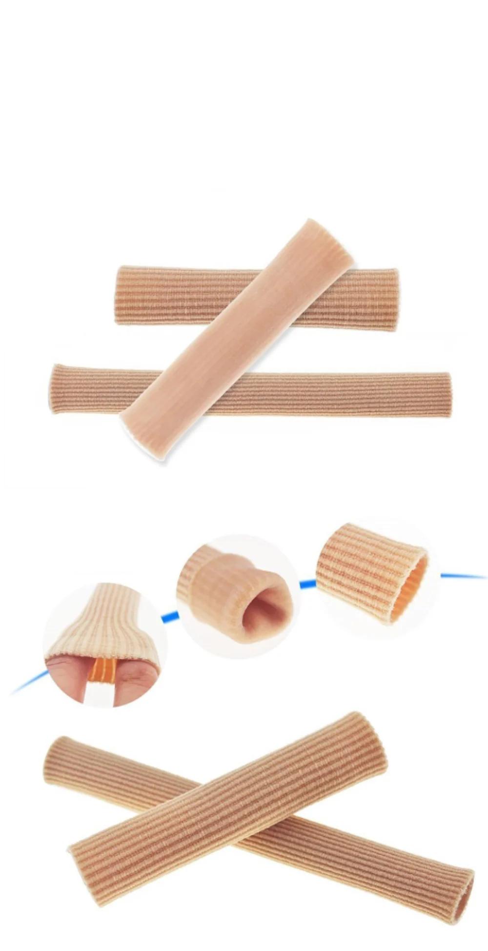 Fabric Toe Separator Finger Protector Applicator Corn Callus Remover Bunion Corrector Pedicure Tools Pain Relief Tube Foot Care